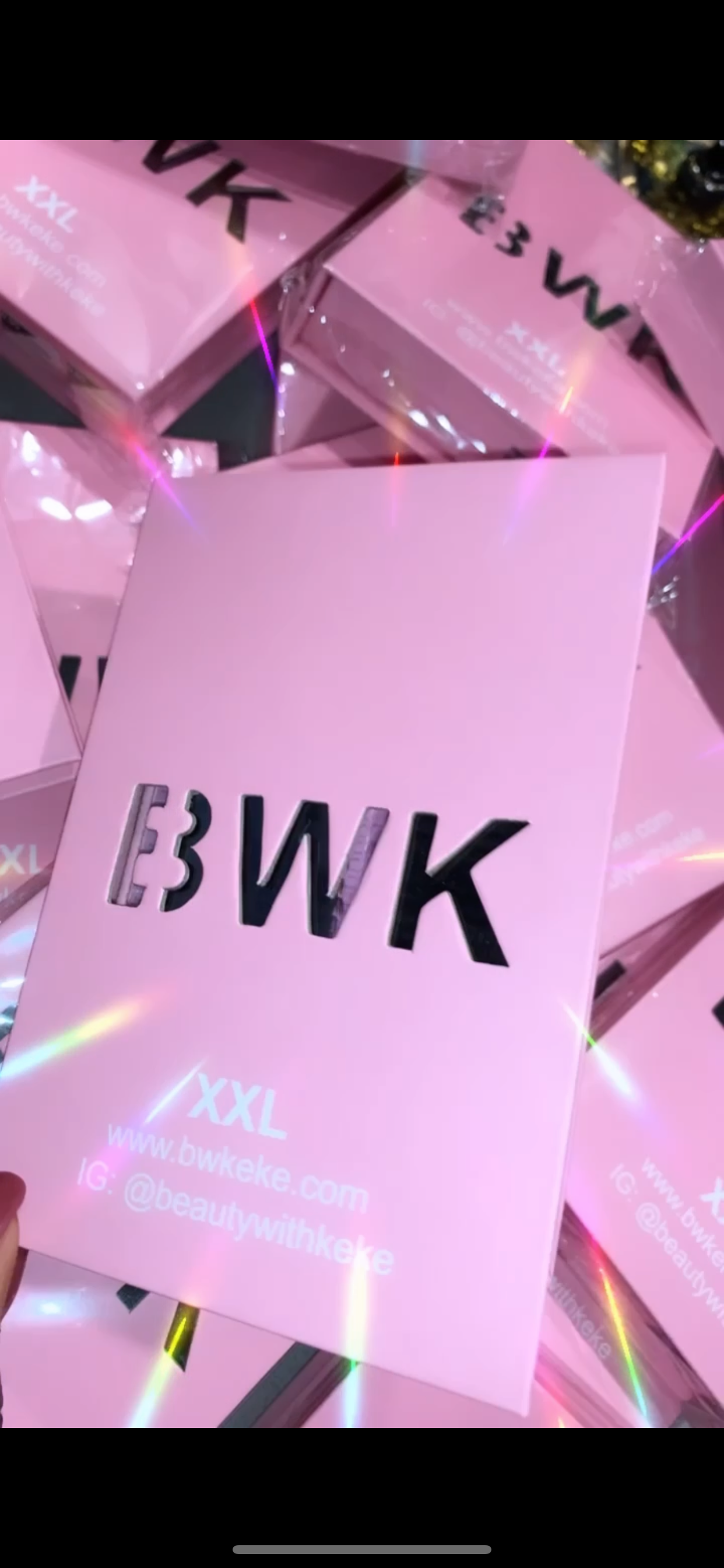 XXL Lash Extension Book