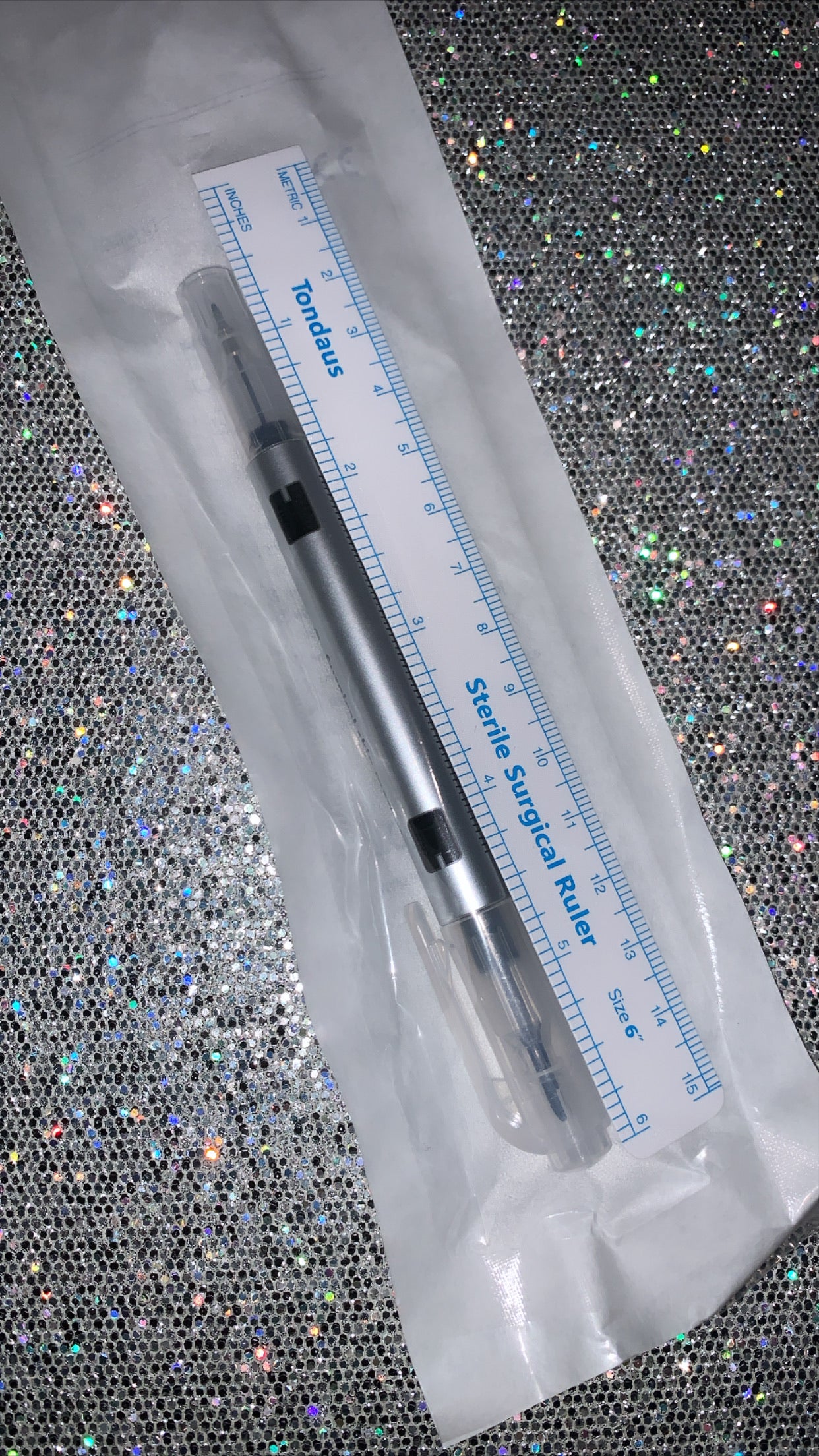 Double Sided Sterile Skin Marker with Ruler